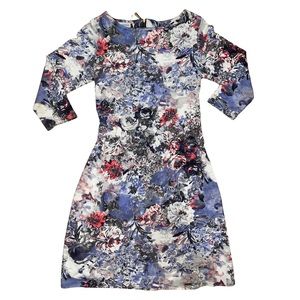 NUMOCO - Daydress 3/4 Sleeve Floral Dress